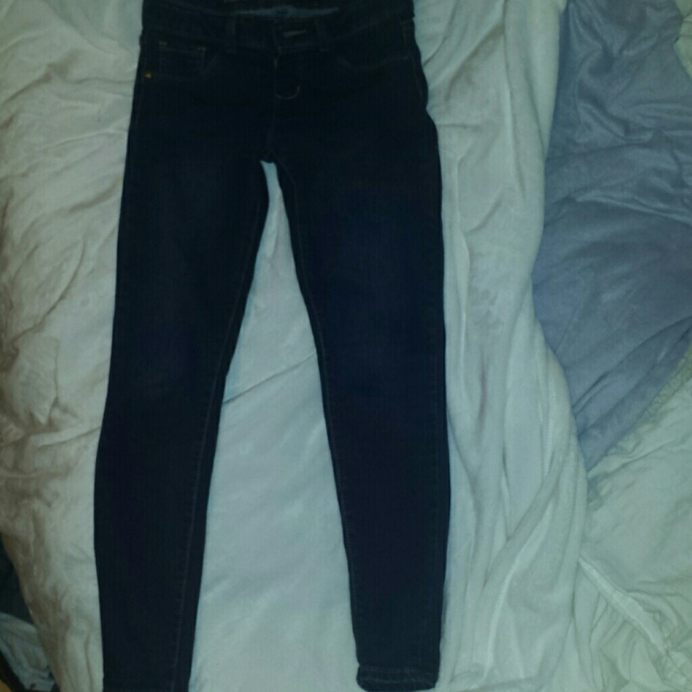 Dark wash jeggings